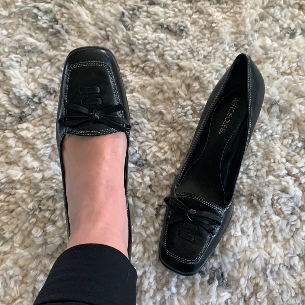 Aerosoles French Tie heels